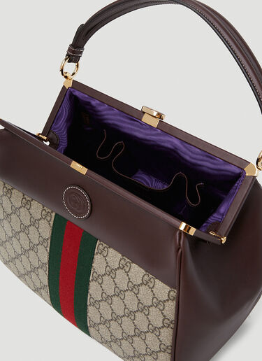 Gucci GG Top Handle Handbag Brown guc0251252