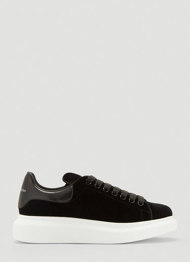 Alexander McQueen Larry Velvet Sneakers Black amq0241059