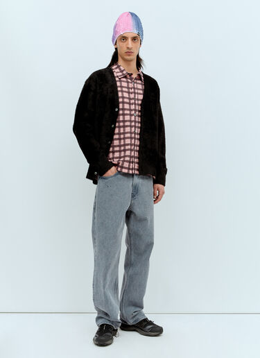 Stüssy Shaggy Cardigan Black sts0156010