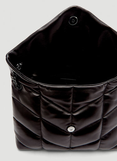 Saint Laurent Loulou Medium Shoulder Bag Black sla0243116