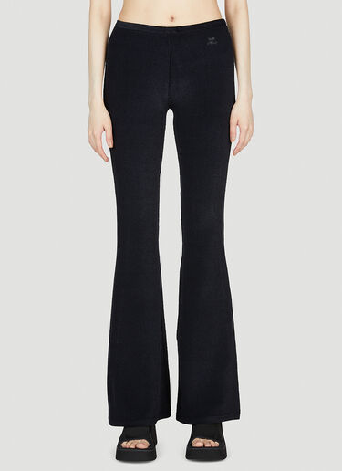 Courrèges Heritage Sponge Pants Black cou0253005
