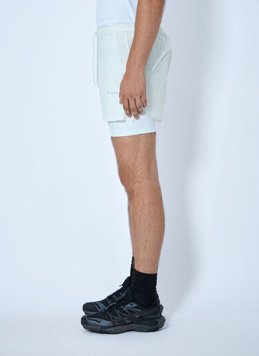 LN-CC® - On x PAF: Zero 2-In-1 Shorts - White On x PAF Zero 2-In-1 Shorts White onr0165002