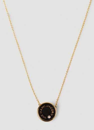 Marc Jacobs Reversible Medallion Pendant Gold mcj0247028
