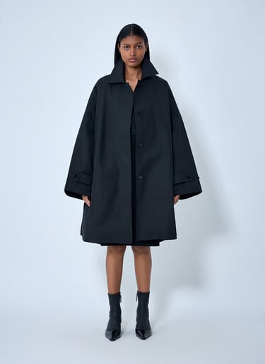 TOTEME Car Coat Black tot0263034