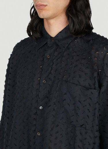 Otis Ripped Shirt Eytys Otis Ripped Shirt Black eyt0352005