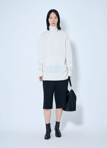 LN-CC® - Toteme: Cashmere Turtleneck - Cream Toteme Cashmere Turtleneck Cream tot0265062