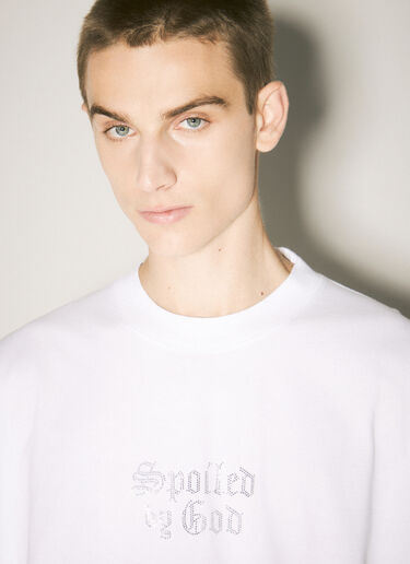 Vetements Spoiled By God T 恤 白色 vet0158005