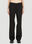 Miu Miu Logo Patch Pants Black miu0252019