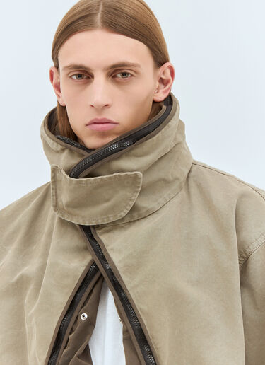Burberry Detachable Warmer Cotton Parka Beige bur0158005