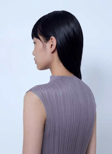 LN-CC® - Pleats Please Issey Miyake: August Shirt - Purple Pleats Please Issey Miyake August Shirt Purple plp0266021