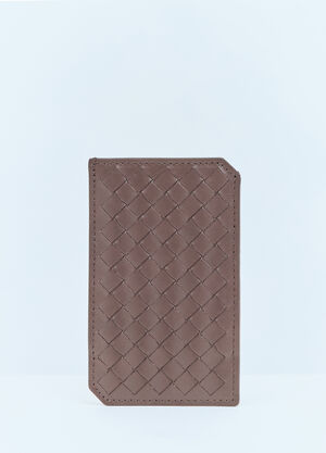 Bottega Veneta Intrecciato Piccolo Vertical Cardholder Black bov0159020
