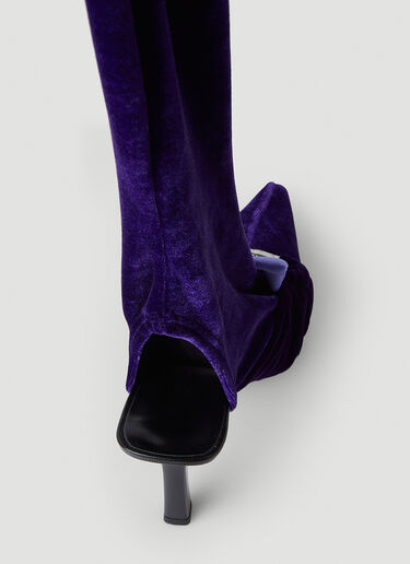 Ancuta Sarca Knee High Sock Boots Purple anc0246004