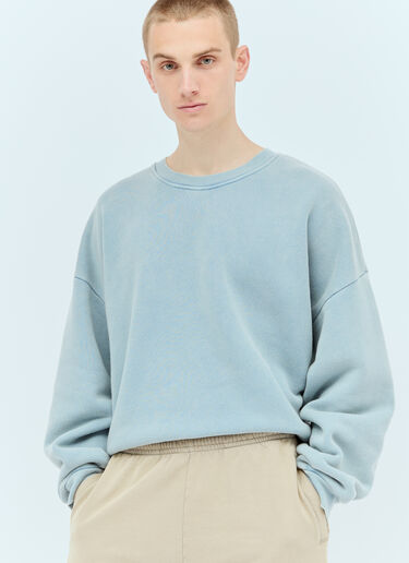 Acne Studios Logo Patch Sweatshirt Blue acn0155019