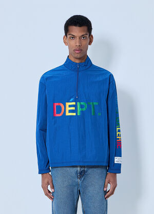 Gallery Dept. Half-Zip Logo Pullover Blue gdp0164015
