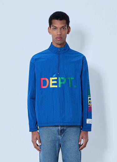 Gallery Dept. Half-Zip Logo Pullover Blue gdp0164015