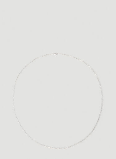 Tom Wood Billie Chain Necklace Silver tmw0352002