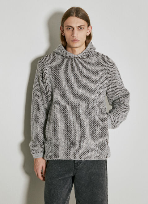 Isa Boulder ビッグフード付きスウェットシャツ ベージュ isa0154003