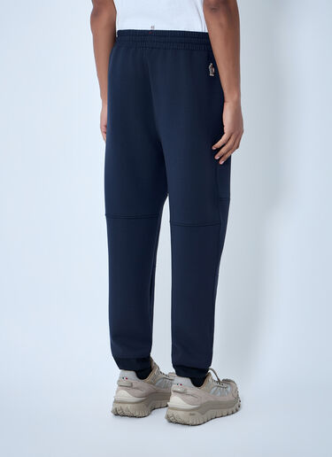 Moncler Grenoble Logo Motif Track Pants Dark Blue mog0164002