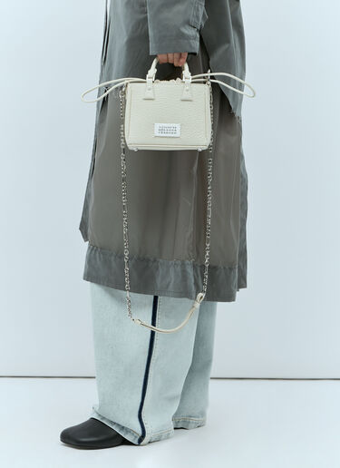 Maison Margiela 5AC Tote Horizontal Handbag Grey mla0255029