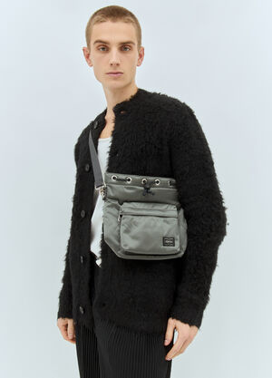 Porter-Yoshida & Co Small Balloonsac Crossbody Bag Silver por0358005