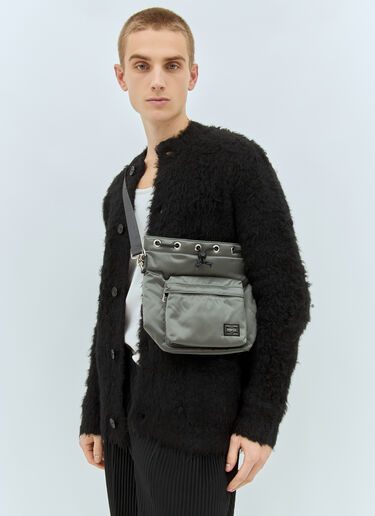 Porter-Yoshida & Co Small Balloonsac Crossbody Bag Silver por0358005