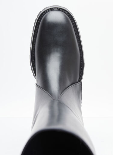 Jay Leather Boots Ann Demeulemeester Jay Leather Boots Black ann0154013