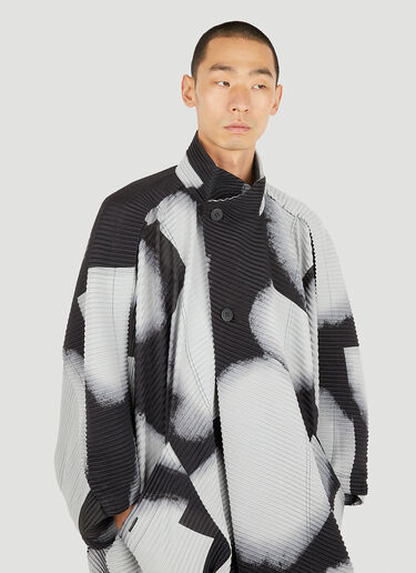 Homme Plissé Issey Miyake 灯笼大衣 黑色 hmp0151003