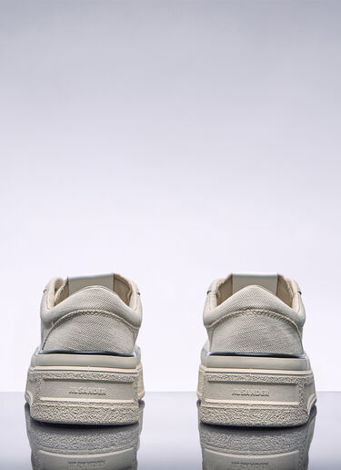 Jil Sander 캔버스 스니커즈 크림 jil0157007