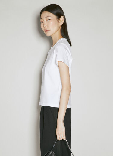 ジャージーシュランクTシャツ Alexander Wang ジャージーシュランクTシャツ ホワイト awg0253064
