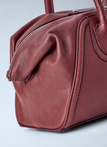 Vivienne Westwood Shirley Small Holdall Shoulder Bag Burgundy vvw0265068