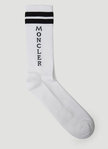 Moncler St Moritz Socks White mon0149036