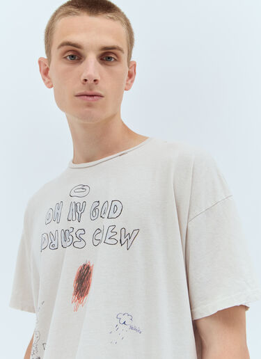 Paly Drugs Crew T-Shirt Off White pal0156010