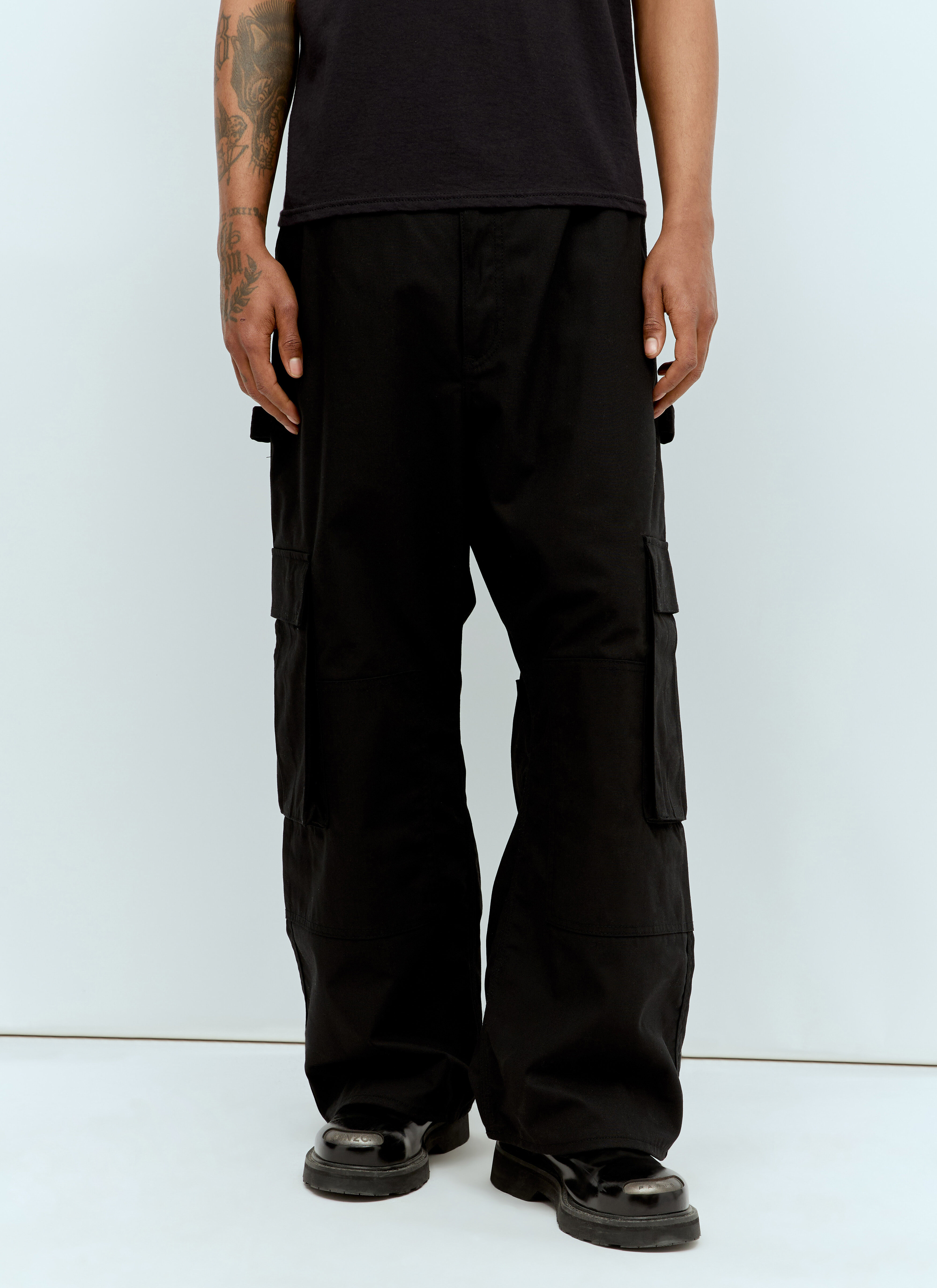 Junya Watanabe Men's' x Carharrt Cargo Pants in Black | LN-CC® Junya Watanabe Men's' x Carharrt Cargo Pants in Black | LN-CC®
