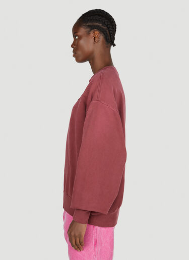 Acne Studios 페이스 패치 스웨트셔츠 레드 acn0351014