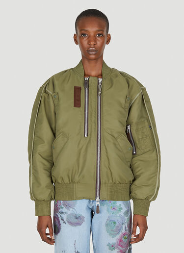 Penn Moss Bomber Jacket Eytys Penn Moss Bomber Jacket Green eyt0352006