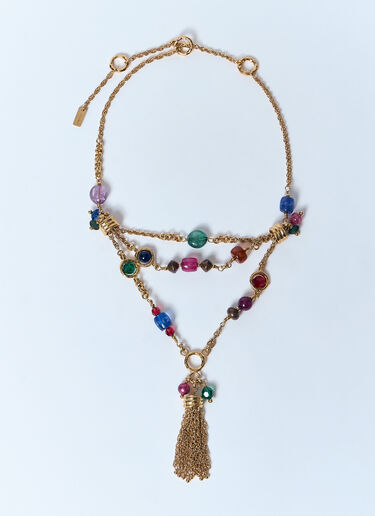 Chloé 绒球项链 金色 chl0259051