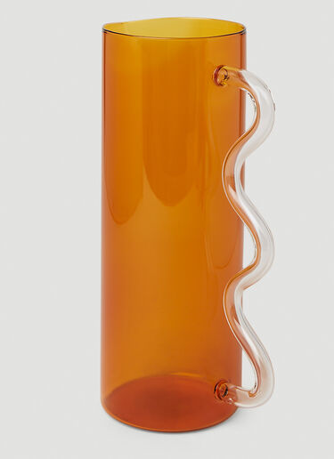 Sophie Lou Jacobsen Wave Pitcher Orange spl0351008