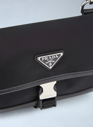 Prada Re-Nylon Phone Crossbody Bag Black pra0145046