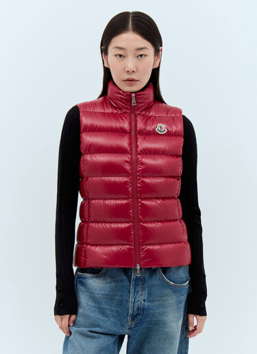 Moncler Ghany 다운 질레 레드 mon0257029