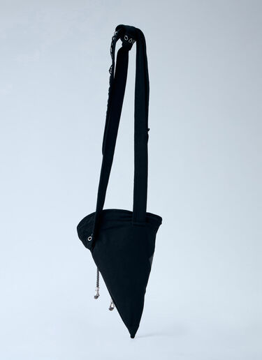 Kiko Kostadinov Hatha Jersey Crossbody Bag Black kko0164011