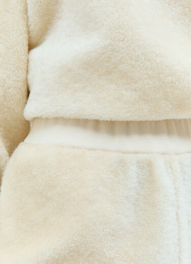 Moncler Teddy Track Pants Cream mon0258027