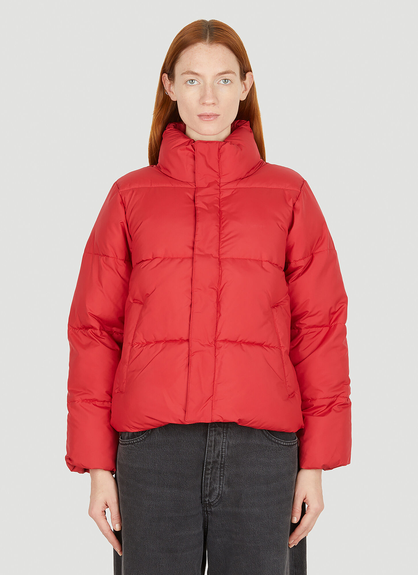 Carhartt Wip Doville Puffer Jacket Female Red