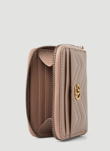 Gucci GG Marmont 绗缝卡包 浅粉色 guc0247281