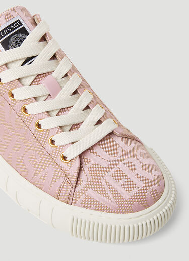 Versace Logo Motif Sneakers Pink vrs0253024