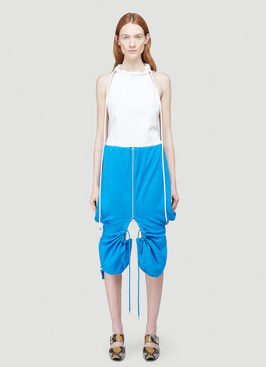 Lourdes Collapse Dress Blue lou0244005