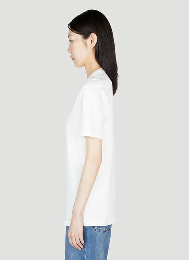 Jil Sander+ 로고 티셔츠 화이트 jsp0253003