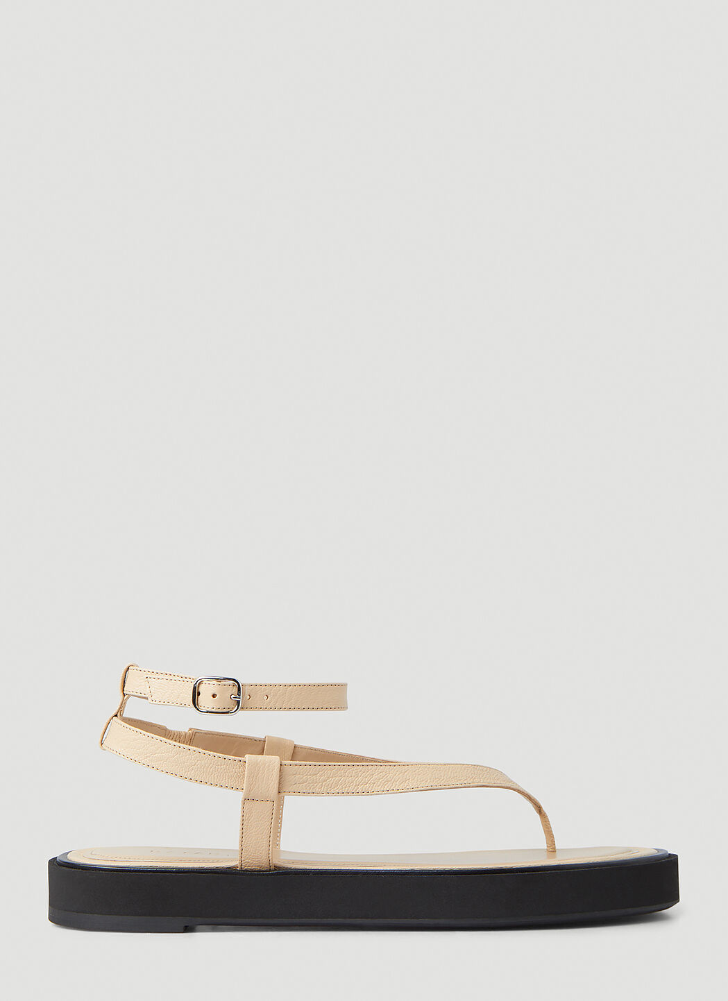 Beige discount flatform sandals