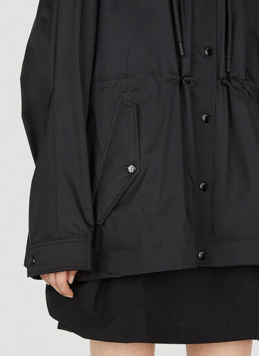 Valiere Short Parka Jacket Moncler Valiere Short Parka Jacket Black mon0252004