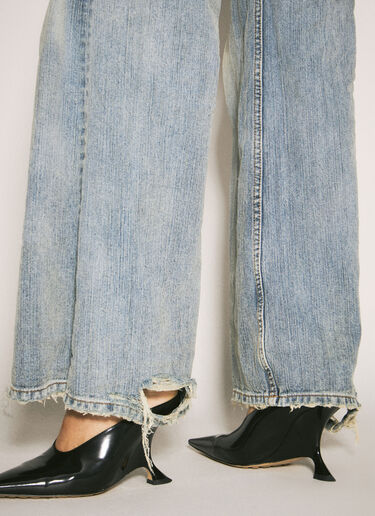Balenciaga Low-Waist Baggy Jeans Blue bal0258011