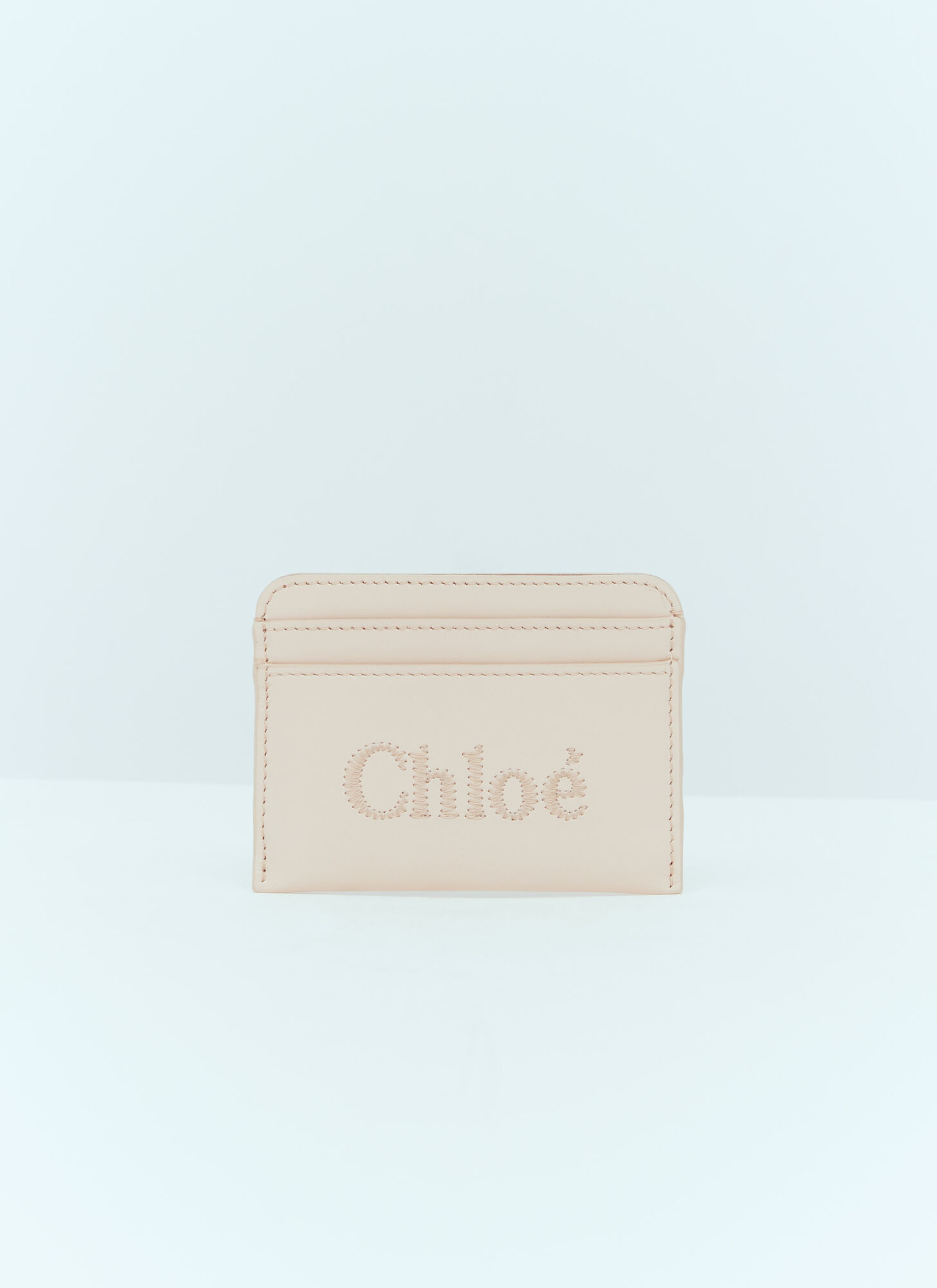 Shop Chloé Sense Cardholder In Pink